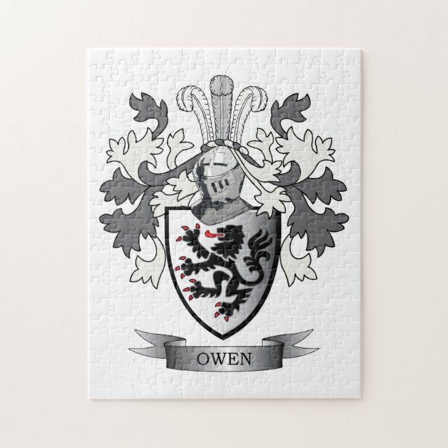 Owen-Familienwappen-Wappen (Vertikal)