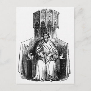 Owen Glendower aus seinem Siegel Postkarte