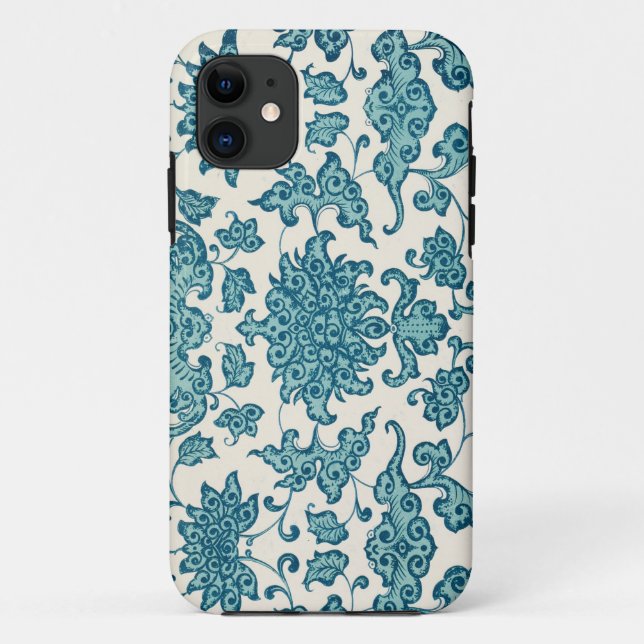 Owen Jones Ex.'s of Chinese Ornament, Blue Green Case-Mate iPhone Hülle (Rückseite)