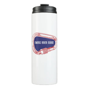 Owens River Gorge Klettern Carabiner Thermosbecher
