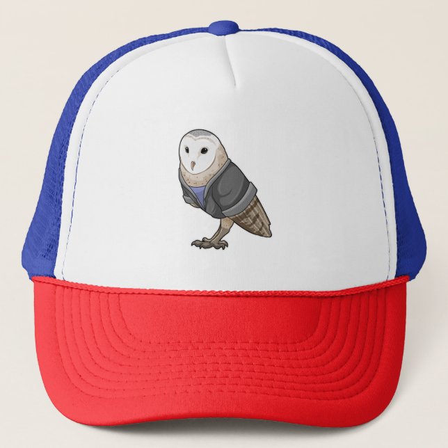 Owl als Sekretär Truckerkappe (Vorderseite)