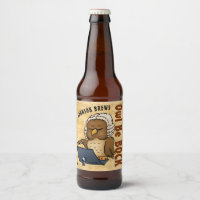 Owl Be Bock Funny Homebrew
