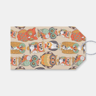 Owl be Collection Moderne Künstlerische Owl Illust Geschenkanhänger