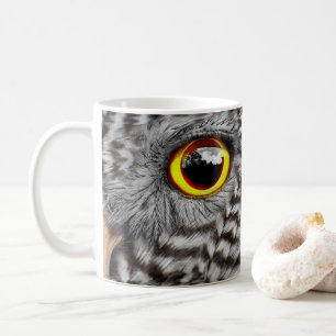 Owl Bird Eyes Coffee Tasse, Cup Kaffeetasse