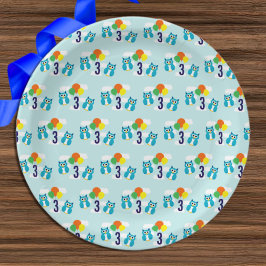 Owl Birthday Pappteller