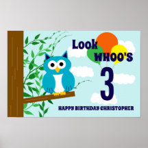 Owl Birthday