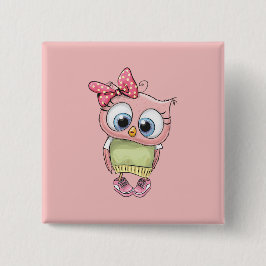 Owl Button
