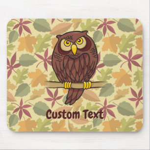 Owl Cartoon Mouse Pad Mousepad