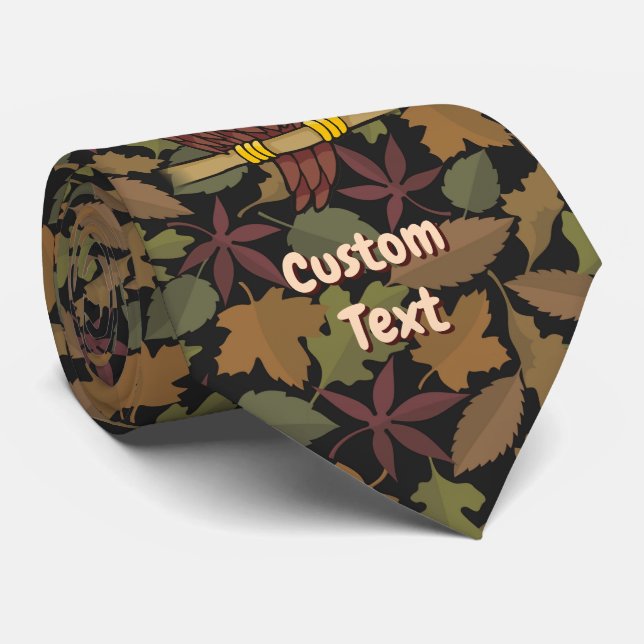 Owl Cartoon Neck Tie Krawatte (Gerollt)