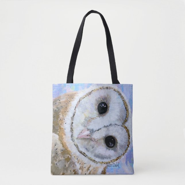 Owl, Designer Tote Bag Tasche (Vorderseite)