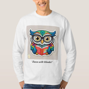 ‚Owl-Ed Genius‘ T-Shirt