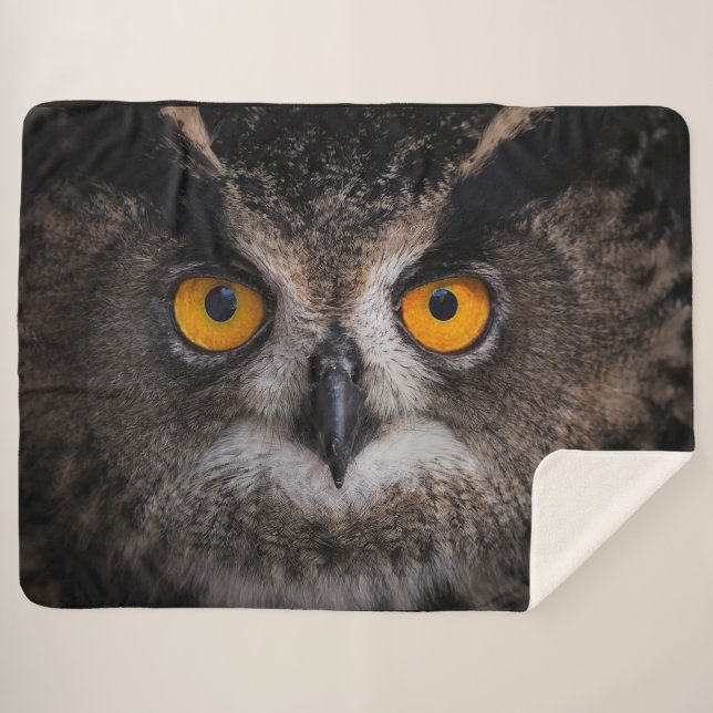 OWL EYES SHERPADECKE (Vorderseite (Horizontal))