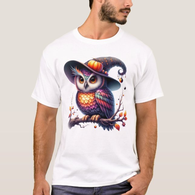 Owl Feathered Magic T-Shirt (Vorderseite)