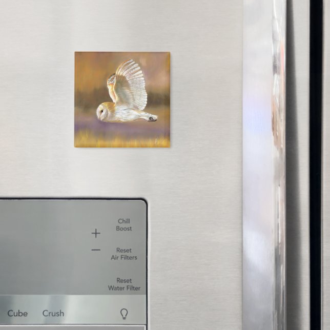 Owl Flying Magnet (In Situ (Kühlschrank))
