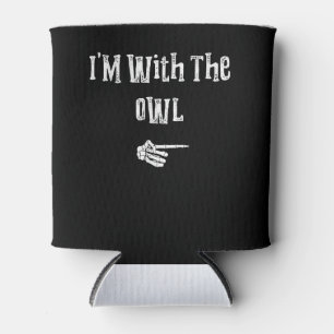 Owl Halloween Costume Funny Couples Match Dosenkühler