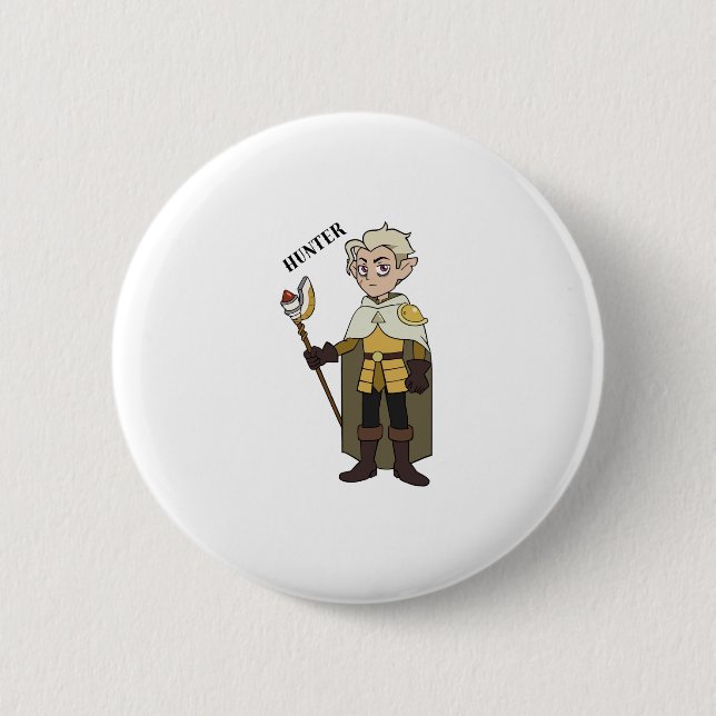 Owl House Hunter Button (Vorderseite)
