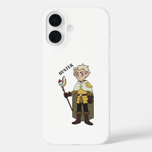 Owl House Hunter iPhone 16 Hülle (Rückseite)