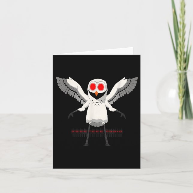 Owl In The Forest Kids 99 Nights Halloween Y Video Karte (Vorderseite)