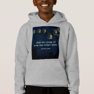 Owl ist anders als ein einzigartiges Angebot Hoodie