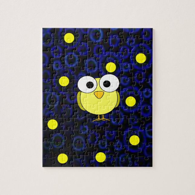 Owl Jigsaw Puzzle (Vertikal)