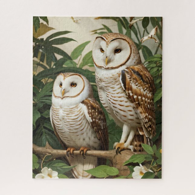 owl jigsaw puzzle (Vertikal)