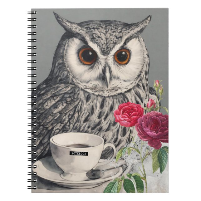 Owl-Journal Notizblock (Vorderseite)