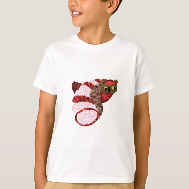 Owl Kids' Hanes ComfortBlend® Sweatshirt T-Shirt (Vorderseite)