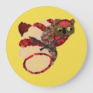 Owl Kitchenuhr Große Wanduhr