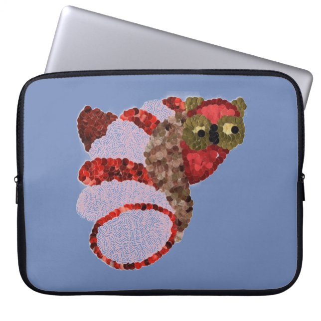 Owl Laptop Sleeve (Vorderseite)