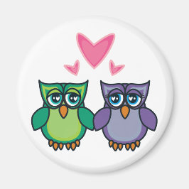 Owl-Liebe Magnet