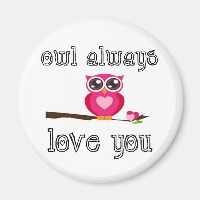 Owl MAGNET! Magnet (Vorne)