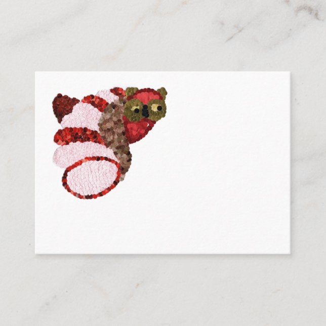 Owl Mighty Appointment Card Terminkarte (Vorderseite)