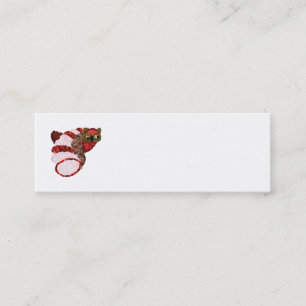 Owl Mini Business Cards Visitenkarte