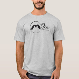 Owl Moon Logo Männer T - Shirt
