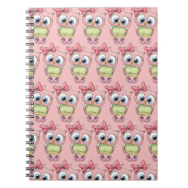Owl Notebook Notizblock