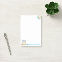 Owl Notes Post-it Klebezettel