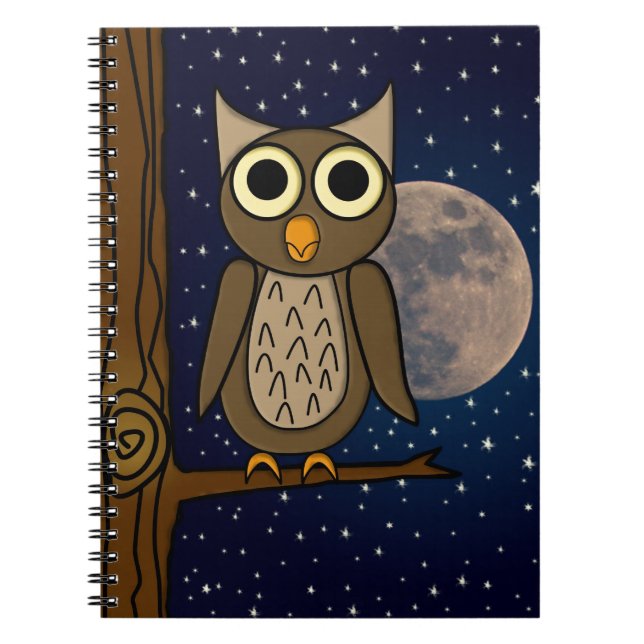 Owl Notizblock (Vorderseite)