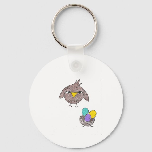 Owl Oaster Schlüsselanhänger (Vorderseite)