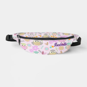 Owl Pastellrosa Bauchtasche