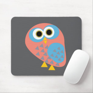 Owl Pop Art Mousepad