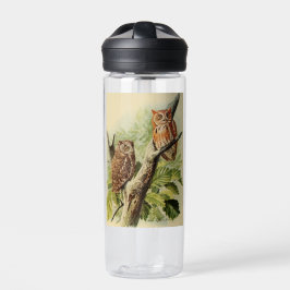 Owl Print Trinkflasche