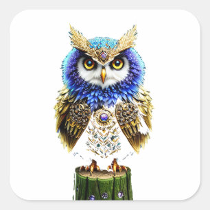 Owl-Protokoll Quadratischer Aufkleber