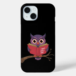 Owl Reading Phone Case