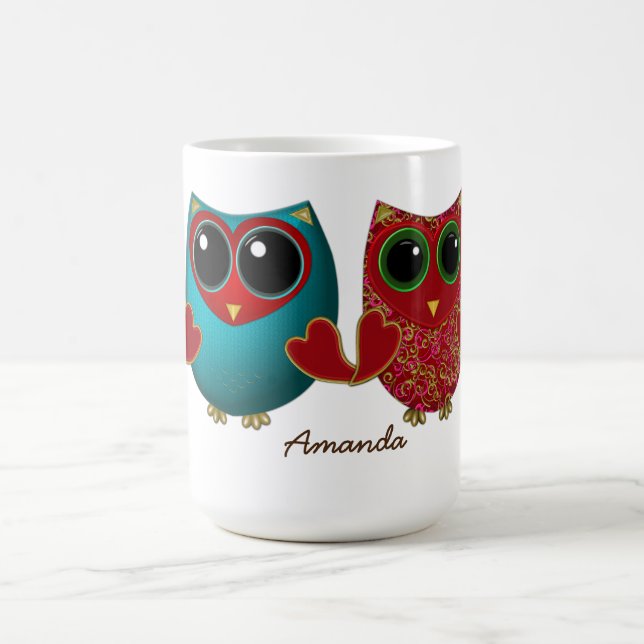 Owl sein liebt Sie KAFFEE TASSE (Mittel)