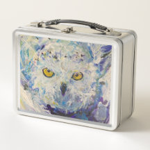 Owl Snowy Maureen Girard Wissenslunch