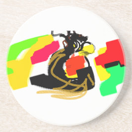 Owl style nice getränkeuntersetzer