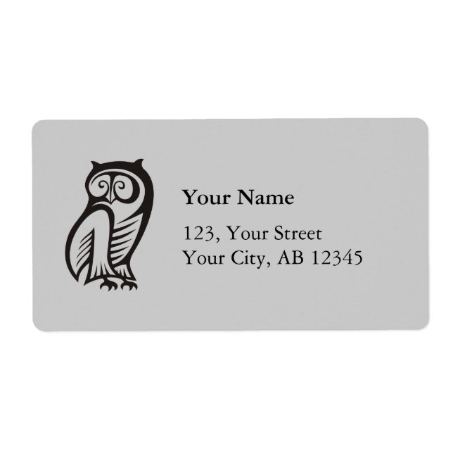 Owl-Symbol Schwarz (Vorne)