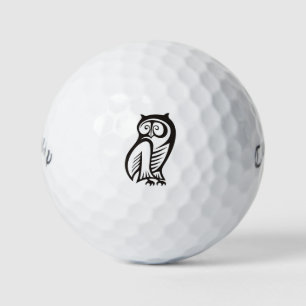Owl-Symbol Schwarz Golfball