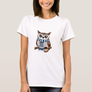 🦉 Owl T - Shirt Unisex Graphic T-Shirt mit Whim