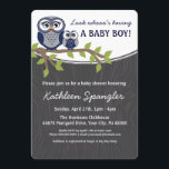 Owl Thema Kinderdusche Einladung<br><div class="desc">Wer hat ein Kind? Warum,  du bist natürlich Lieblingsmama-to-be! Diese reizvolle 12x18 lade ist der perfekte Ton für eine Babydusche mit Eule-Thema.</div>